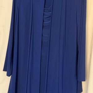 Women’s Long Sleeve Royal Blue Cocktail Dress